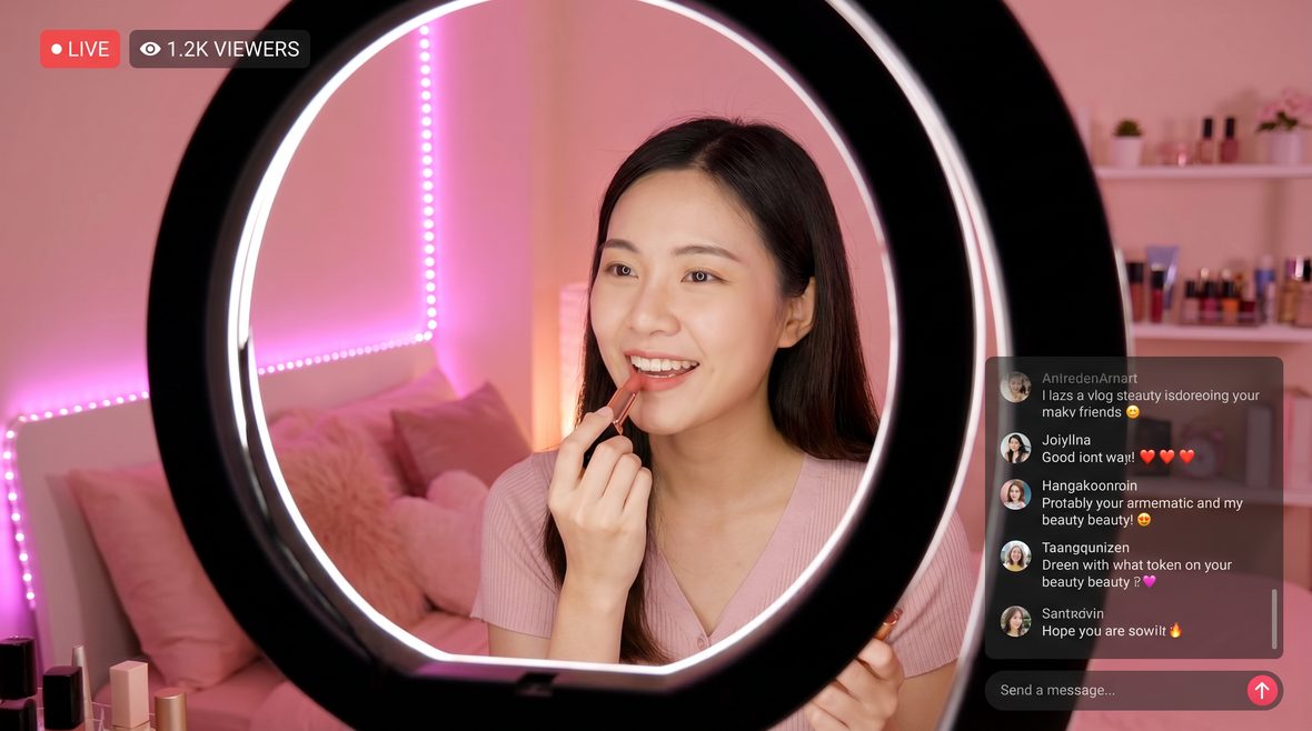 大象传媒美妆vlog视频